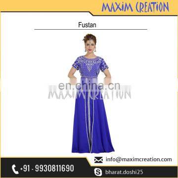 Simple Halloween Party Wear Fustan With Beautiful Unique Embroidery Design 6557 photo-4