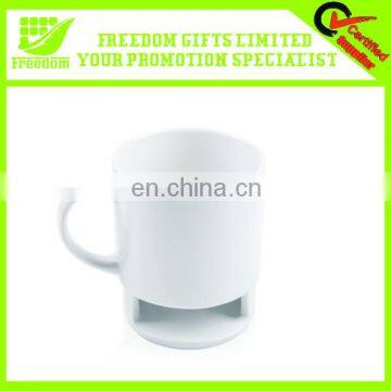 Promotional Logo Printed China Cookie Holder Coffee Mug