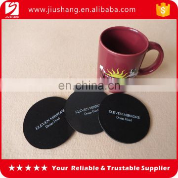 Recycled felt rubber drink coasters for cup