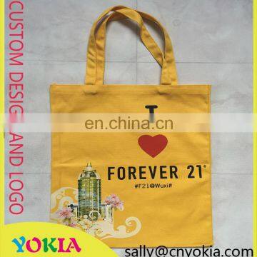 China Supplier customized custom ecological cotton canvas bags