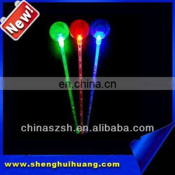 Wholesale bat tool LED flashing cocktail stirrers for club