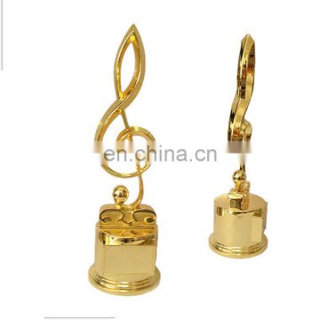 Custom Musical symbols Gold trophy/ Music Trophy