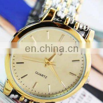 Hot selling Copy Luxury Classic men's watch Quartz golden watch