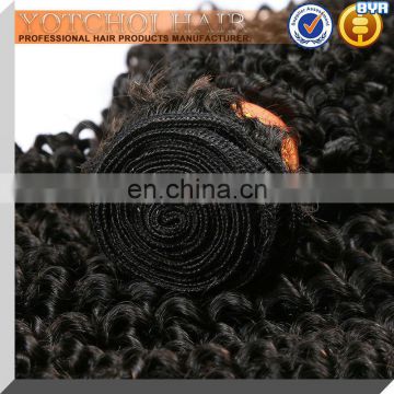 Afro kinky curly virgin hair weft