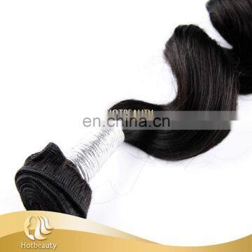 Fabwigs 7A Wholesale Price Hot Sale Fast Delivery Loose Wave Natural Color Peruvian Human Hair Sew In Weave photo-5