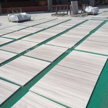 White Wood Marble Imperial Wooden Marble Slabs Floor Tiles Wall Tiles photo-3