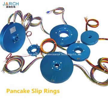 PCB alternator electrical pancake slip ring motor connectors,electric swivel moflon through bore slip ring assembly