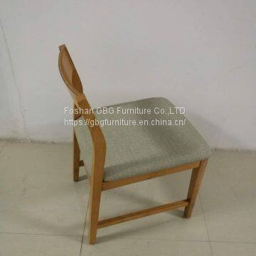 Ash Wood Frame Restaurant Chair photo-3