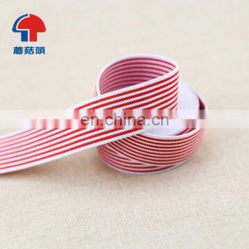 Colorful Striped Elastic Webbing Polyester Nylon Elastic Band for Hair photo-4