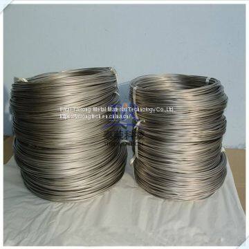 Baoji Non ferrous metal ASTM  B523 Zirconium wire in stock