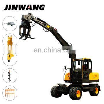 High Performance 60 kw Large Excavator Wheel Excavator for Sale photo-4