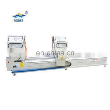 LJZ2A-450*3700 window door cutting machine/aluminum profile double head cutting saw