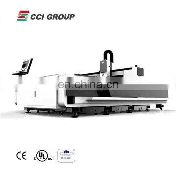 After-sales service provided  jinan stainless steel fiber laser cutting machine CCI 1500w for sale