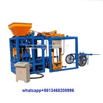 QT4-24Big Capacity Cement Block Making Machine Concrete Interlock Brick Making Machine photo-4
