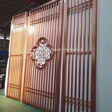 Aluminum Grill Window Machined Retro Aluminium Window Grille Aluminum Plate Engraving photo-3