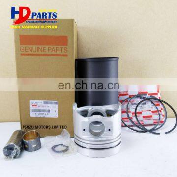 6HH1 Engine Cylinder Liner Kit For Excavator Bulldozer Forkift Loader Truck Bus