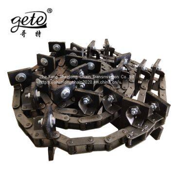 CA550 rubber paddle chains for grain  lifting