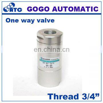 3/4 Inch 1 Inch One Way Valve