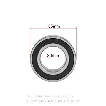 63006-2RS Deep Groove Ball Bearing 30x55x19mm Double Seald for Home Officel photo-2