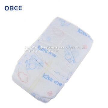 Hot Sell 3D Leak Prevention Channel Wetness Indicator Baby Diapers