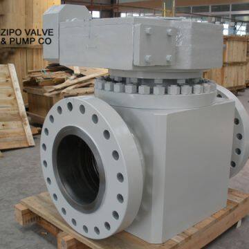 API6D top entry trunnion mounted ball valve