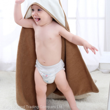 Hooded Baby Bath Towel Cartoon Pattern