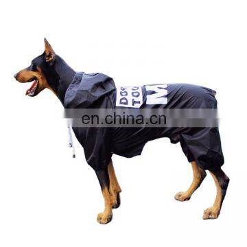 Doberman Labrador Husky waterproof outdoor dog rain coat custom big dog raincoat