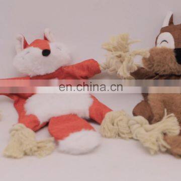 Manufacturer New Design Customized Plush Dog Chew Toys Cotton Rope Dog Toys