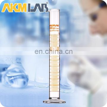 AKM LAB 5ml-2000ml Graduated Boro Glass Plastic Measuring Cylinder