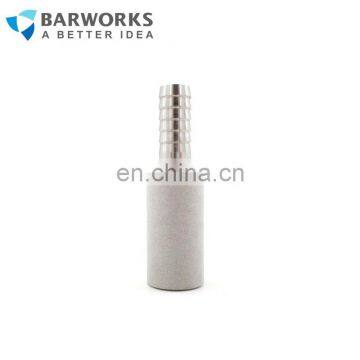 New Stainless Diffusion Stone 2 Micron Oxygen Stone Fitting For Homebrew Wine Beer With 1/4"Barb Free Shipping photo-6