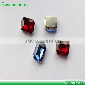 0421L popular wholesale acrylic stone with claw, hot sales acrylic stone with claw, claw acrylic stone for jewelry