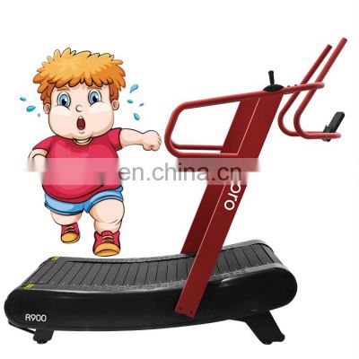 commerical curve gym equipment power fit treadmill Assault Fitness AirRunner running Curved treadmill & air runner