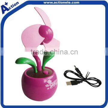 USB cute flower fan