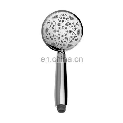 ABS plastic chrome head switched rain shower head with 3 functions