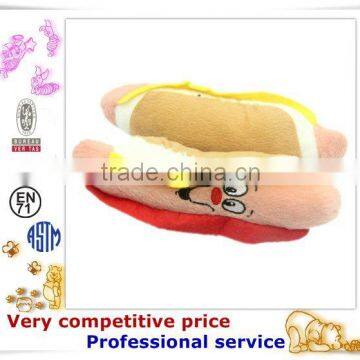 Factory Promotion Custom Made Plush Pet Products cotton dog toy