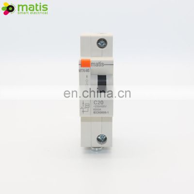 matis disjoncteur 1p 63a 20a remote control wifi circuit breaker for solar