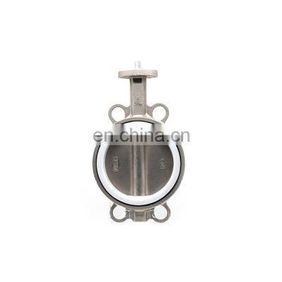 Tyco China Manufacturer DN80 Stainless Steel Butterfly Valve