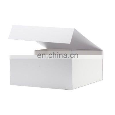Luxury 44cm Square White Magnetic Catch Custom Printing Rigid Bulk Gift Boxes Wholesale photo-4