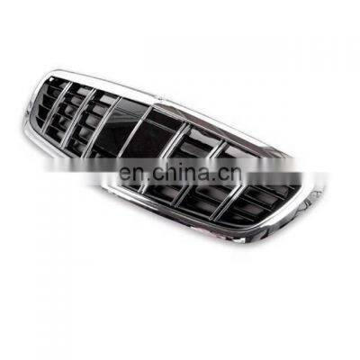 For Benz W222 Refit Grille Grilles Guard Car Chrome Front  Automobile Mesh Automobile Grille