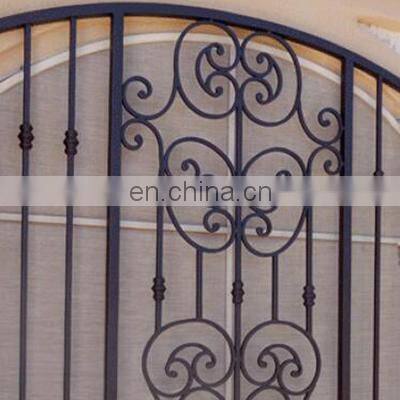 Simple Modern Security Grill Design Bars Wrought Iron Window for Windows Bars photo-3