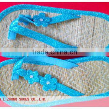 Latest Style Girls High Heel Flip Flops With Straw