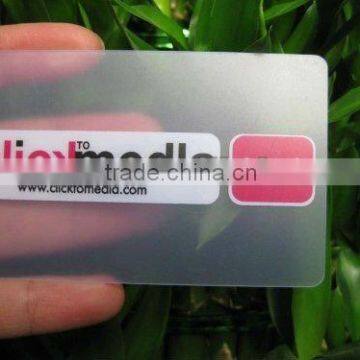 Hot Selling Products transparent/ clear business cards