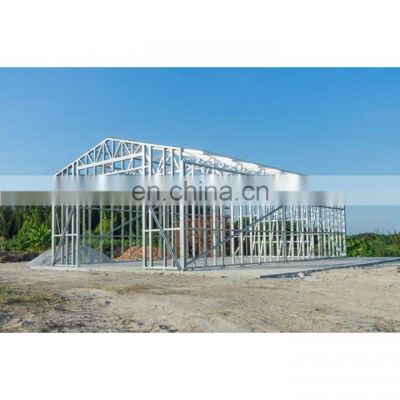 high quality construction car garage&warehouse steel structure