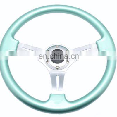 Racing Car Drift Steering Wheel Black, JDM Racing Steering Wheel photo-3