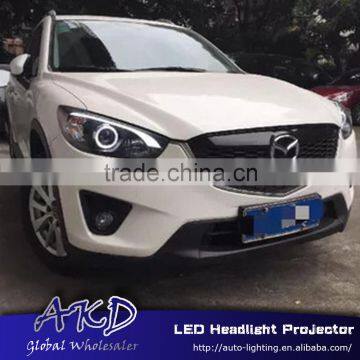 AKD Car Styling for Mazda CX-5 LED Headlights A-Type 2012-2014 CX-5 LED Head Lamp Projector Bi Xenon Hid H7 photo-6