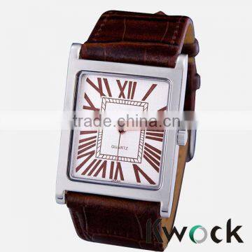 Man watch famous brand Square shaped man watch Iron Steel Man Watch from China Supplier