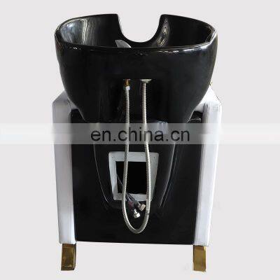 Hair Salon Furniture Back Washing Unit Salon Ceramic Basin Beauty Shampoo Chair Shampoo Bed photo-4