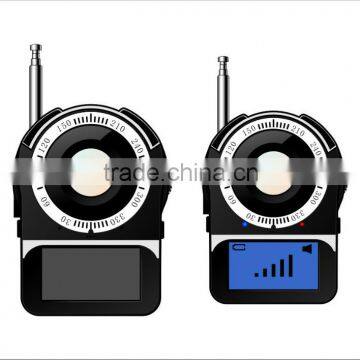 Portable CC309 hidden camera detector wireless vibration signal detector alarm