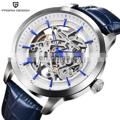 Pagani Design 1638 China suppliers men mechanical wrist watches oem quality stainless steel case dropshipping casual watch men