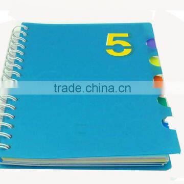 Custom pp Cover Spiral School Notebook Printing photo-4